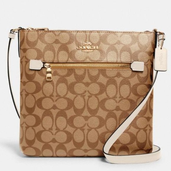 New) File Bag In Signature Canvas - Picture 2 of 12